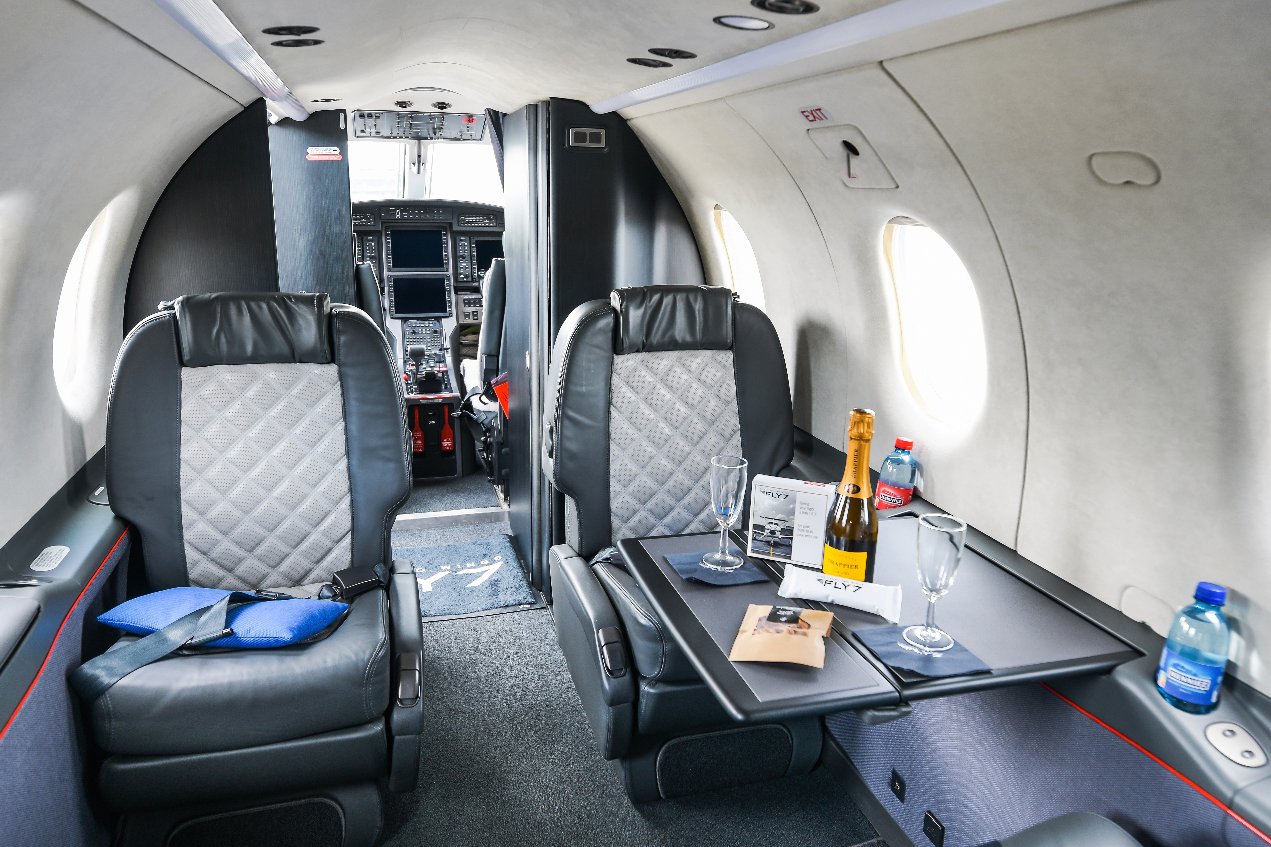 Pilatus PC-12 interior