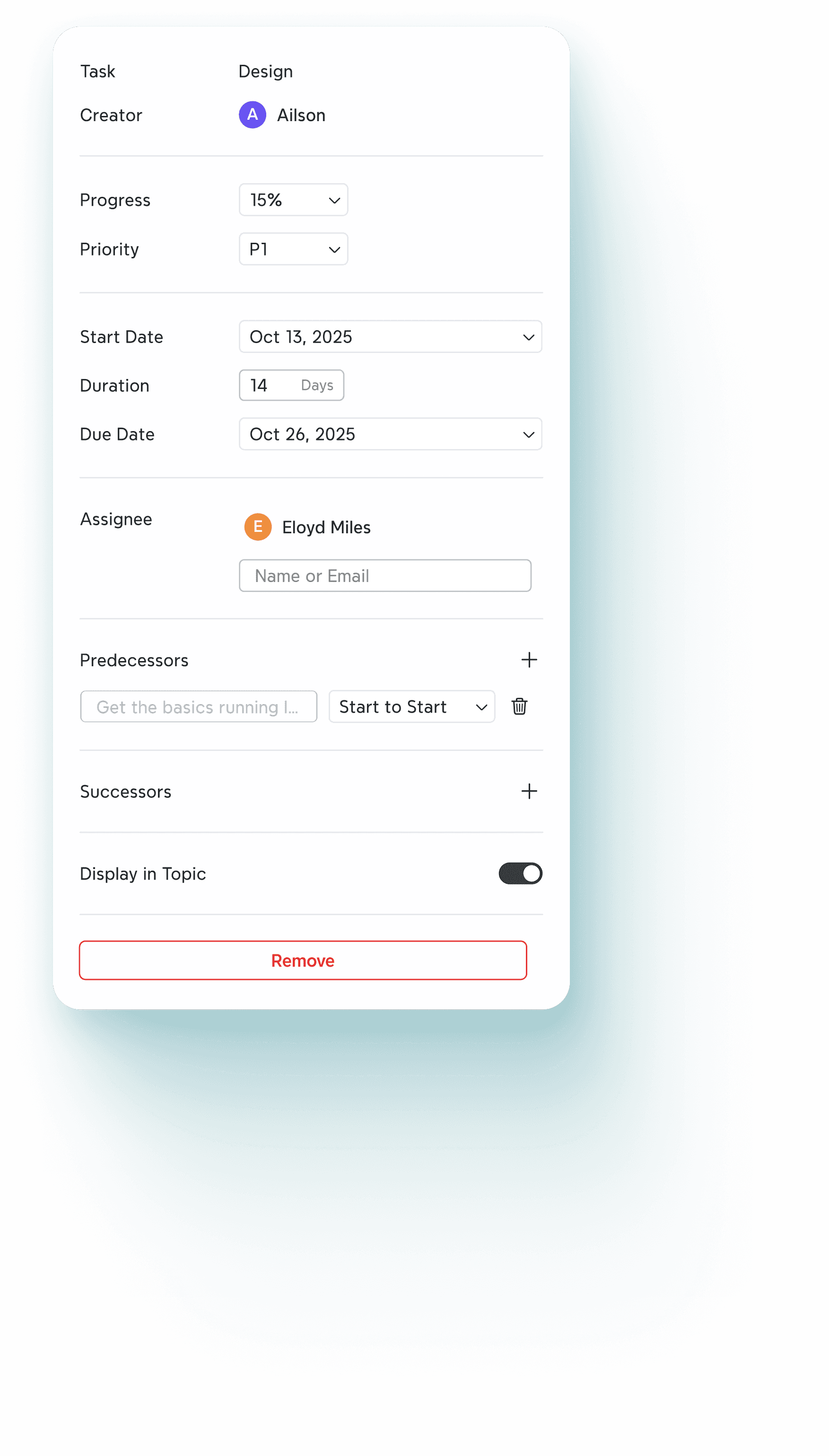Project management in Xmind — assign tasks, adjust progress, and manage team workflows efficiently in one place.