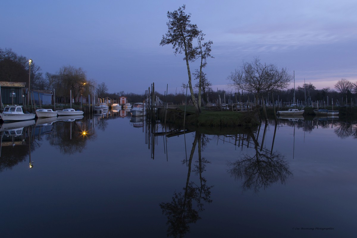 Le village de Biganos et ses ports