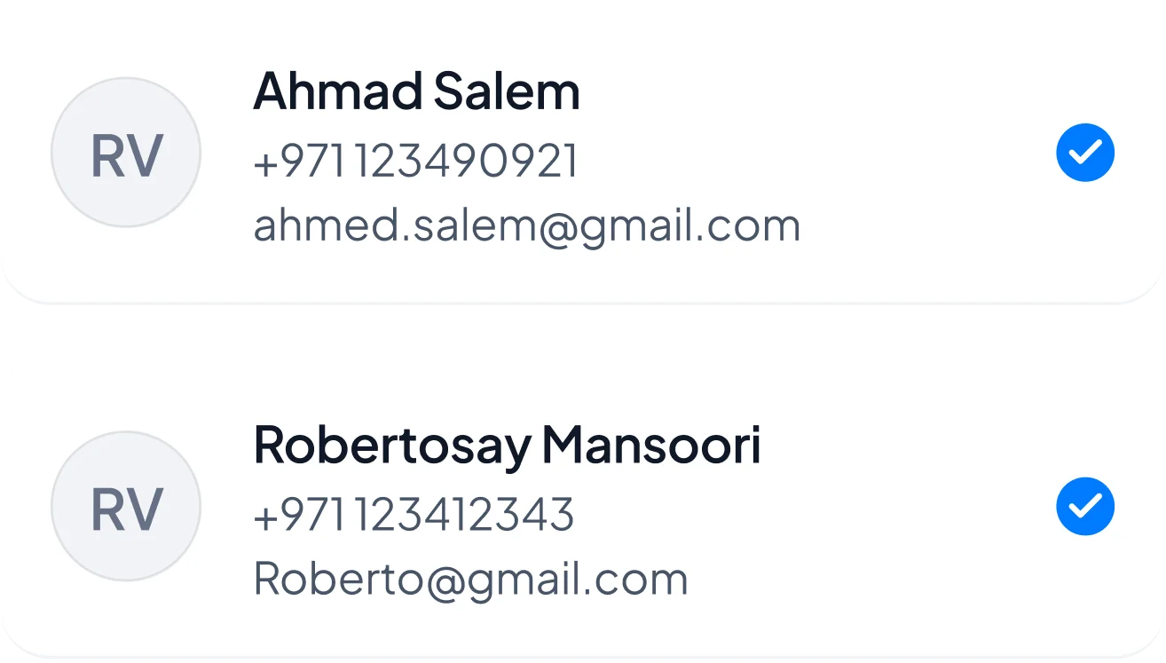 Create Priority Guest Contacts Illustration