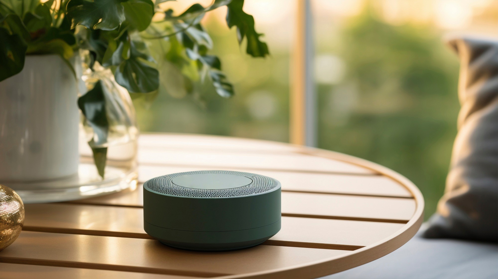mini green speaker