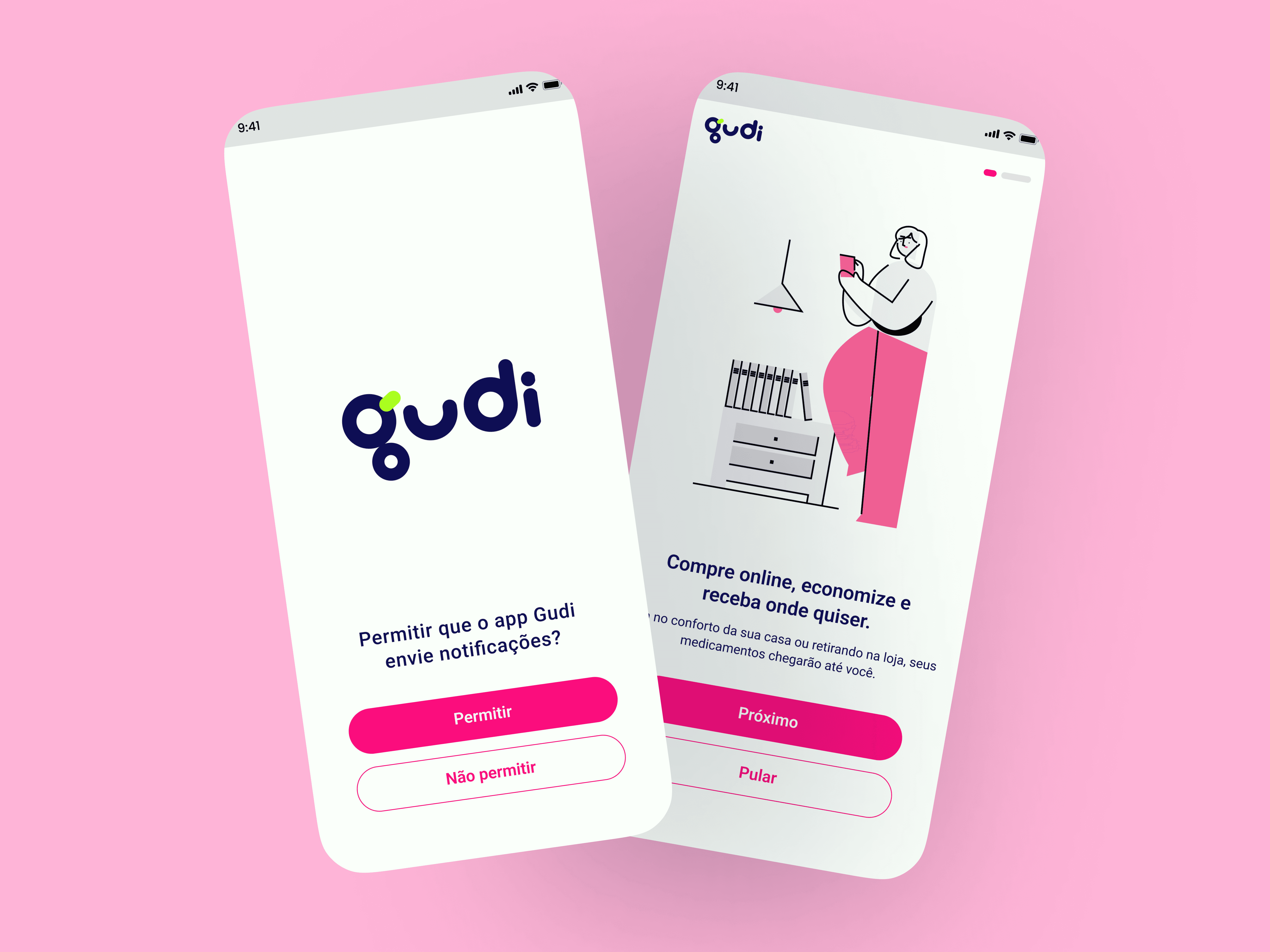 A picture of a still body of water and blue skies