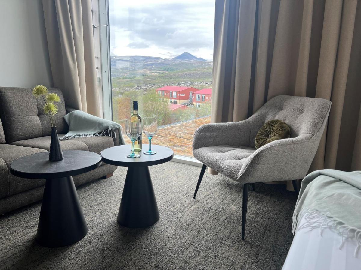 Triple Room at Hotel Bifröst – spacious layout with natural ligh