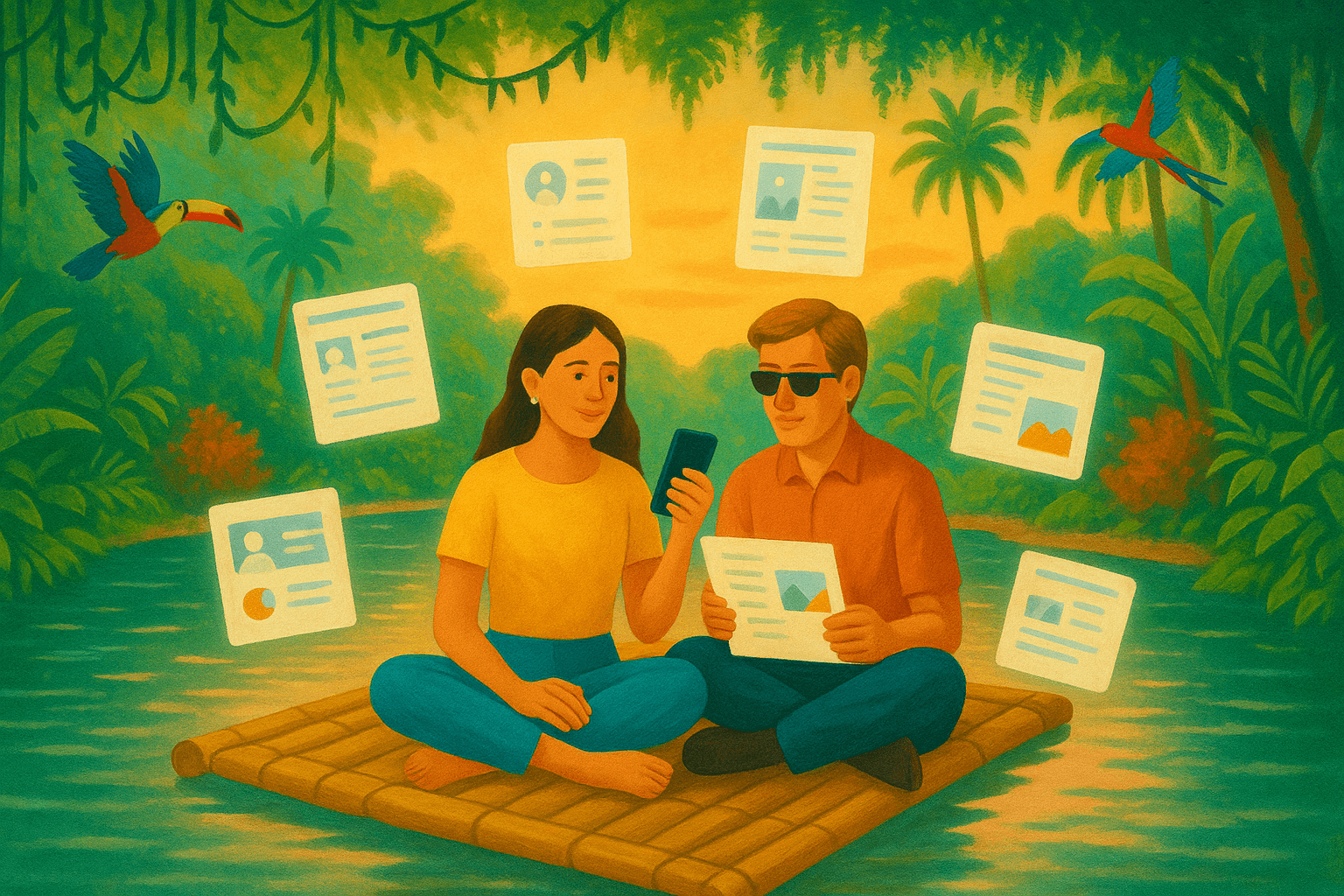 Portfolio displayed across multiple devices showing online gallery