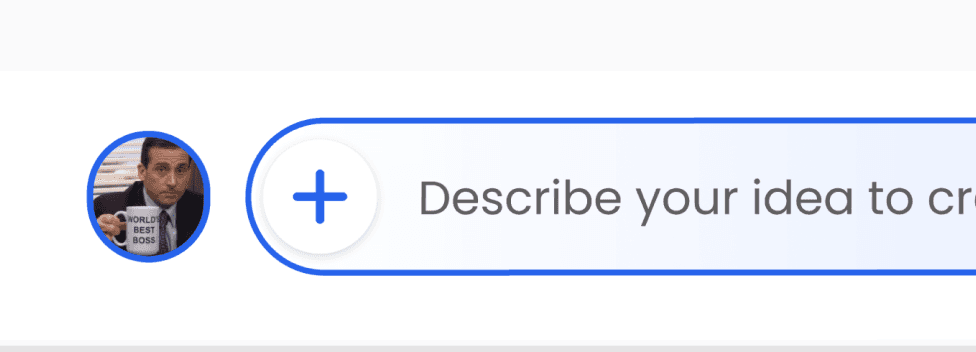 Active persona visibility during generation