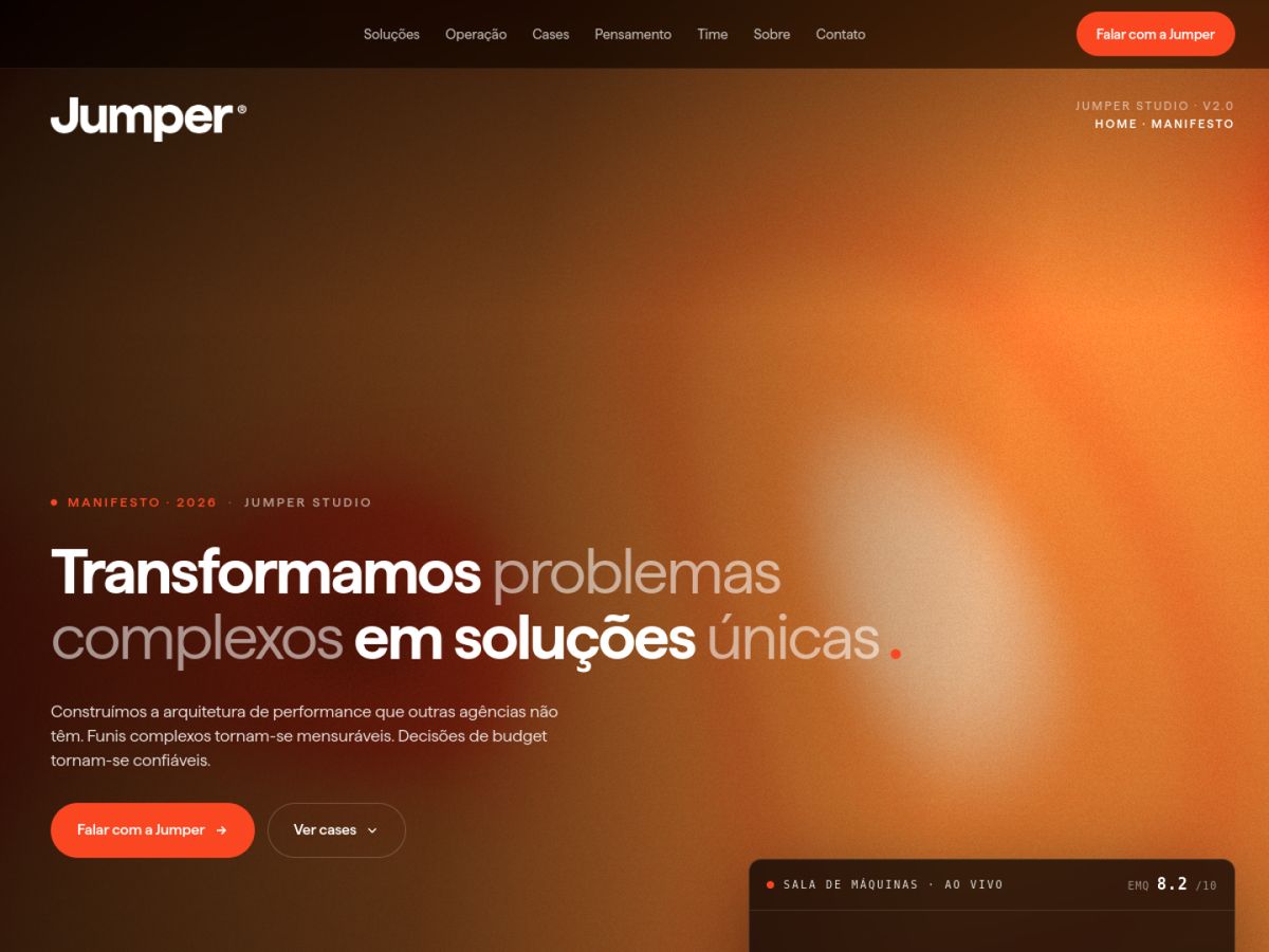 Jumper Studio website