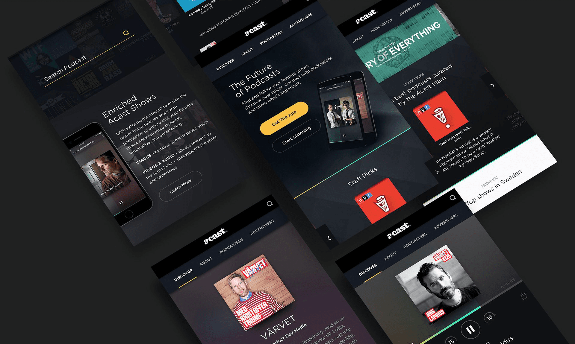 acast podcast platform