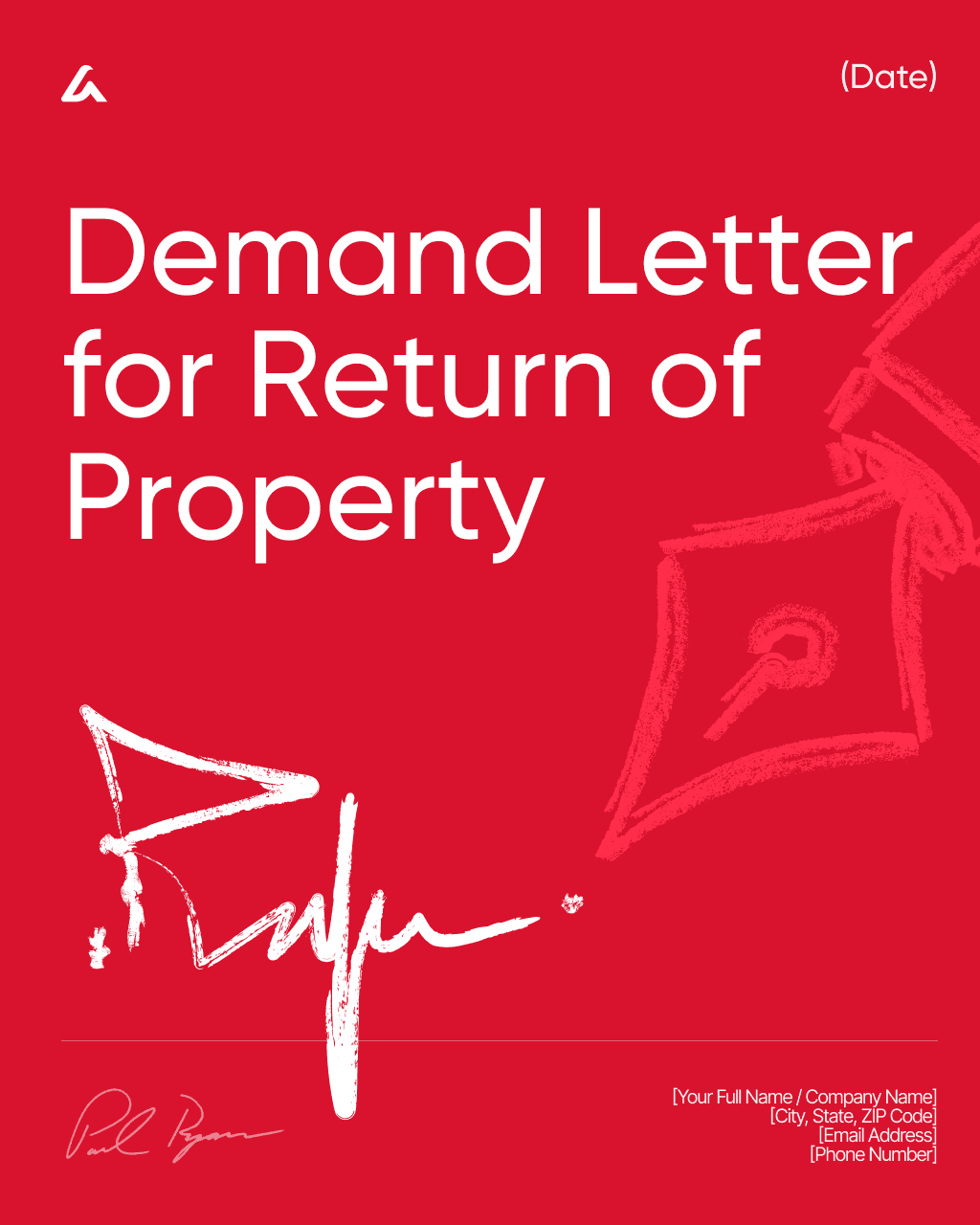Demand Letter for Return of Property