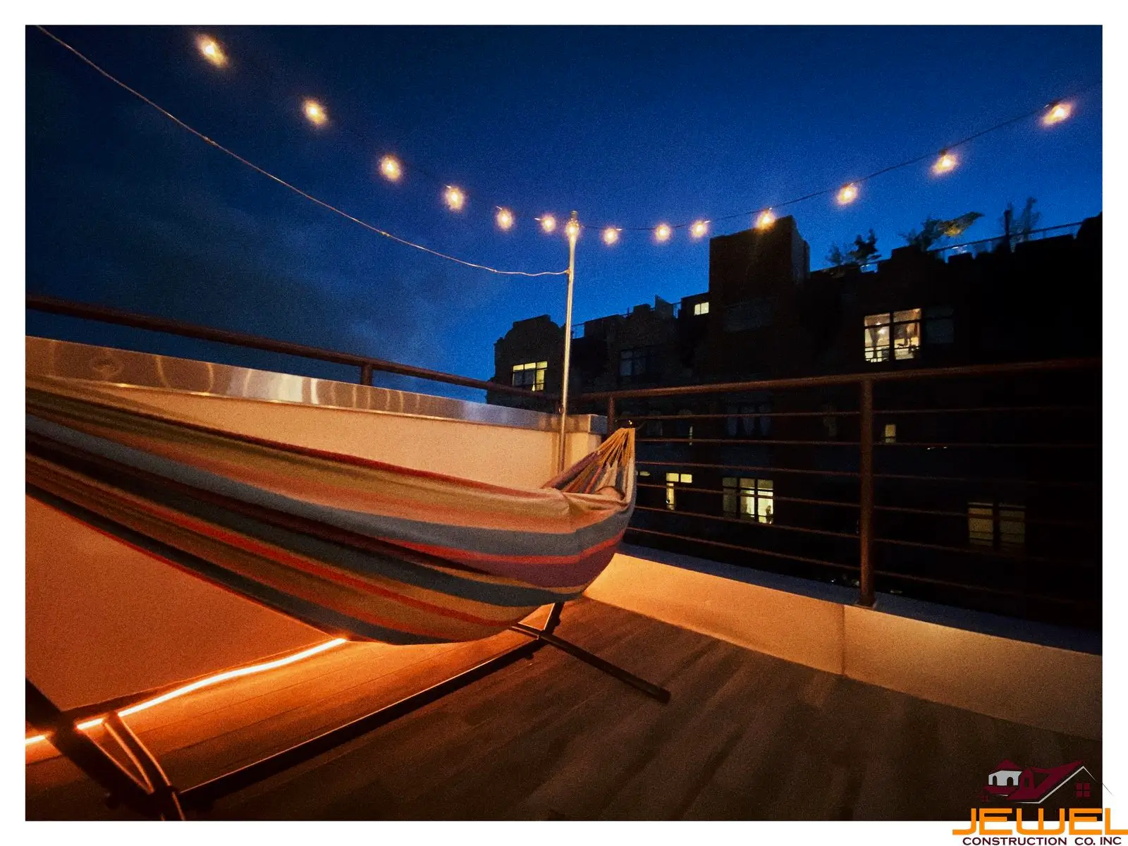 Beautiful porch renovation completed by Jewel Construction in Wiliamsburg