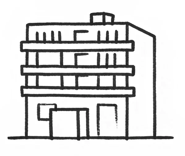 Illustration von einem Haus