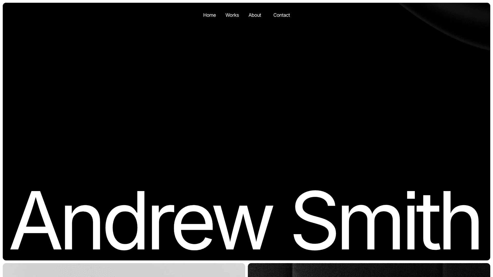 ANDREW Framer template