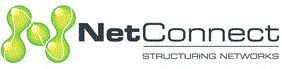 Logo van NetConnect, sponsor van KFC Pulle
