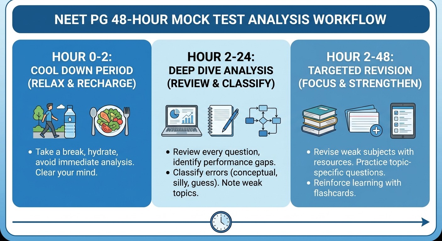 NEET PG Mock Test Analysis Workflow