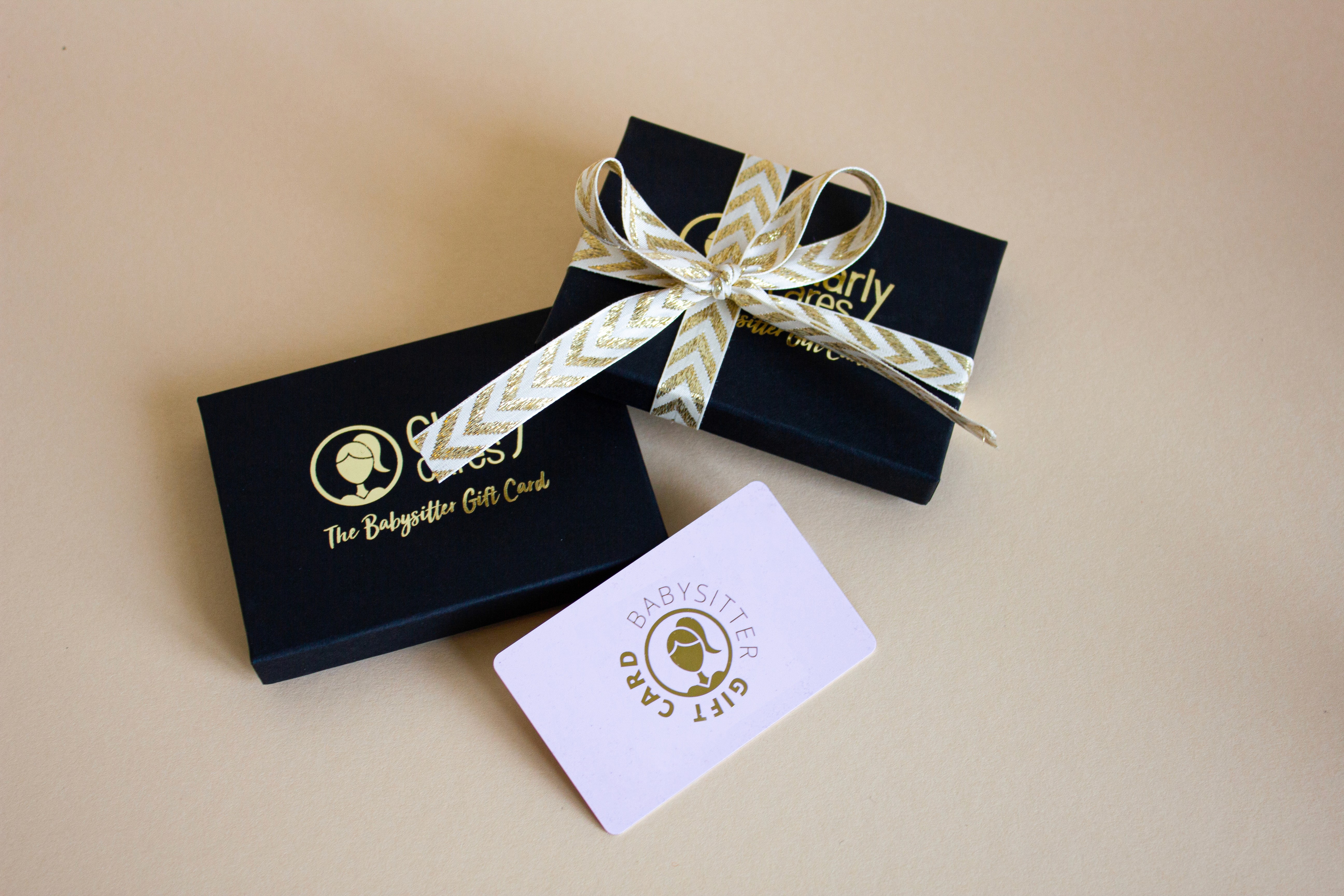 The Charly Cares babysitter gift card: how it works