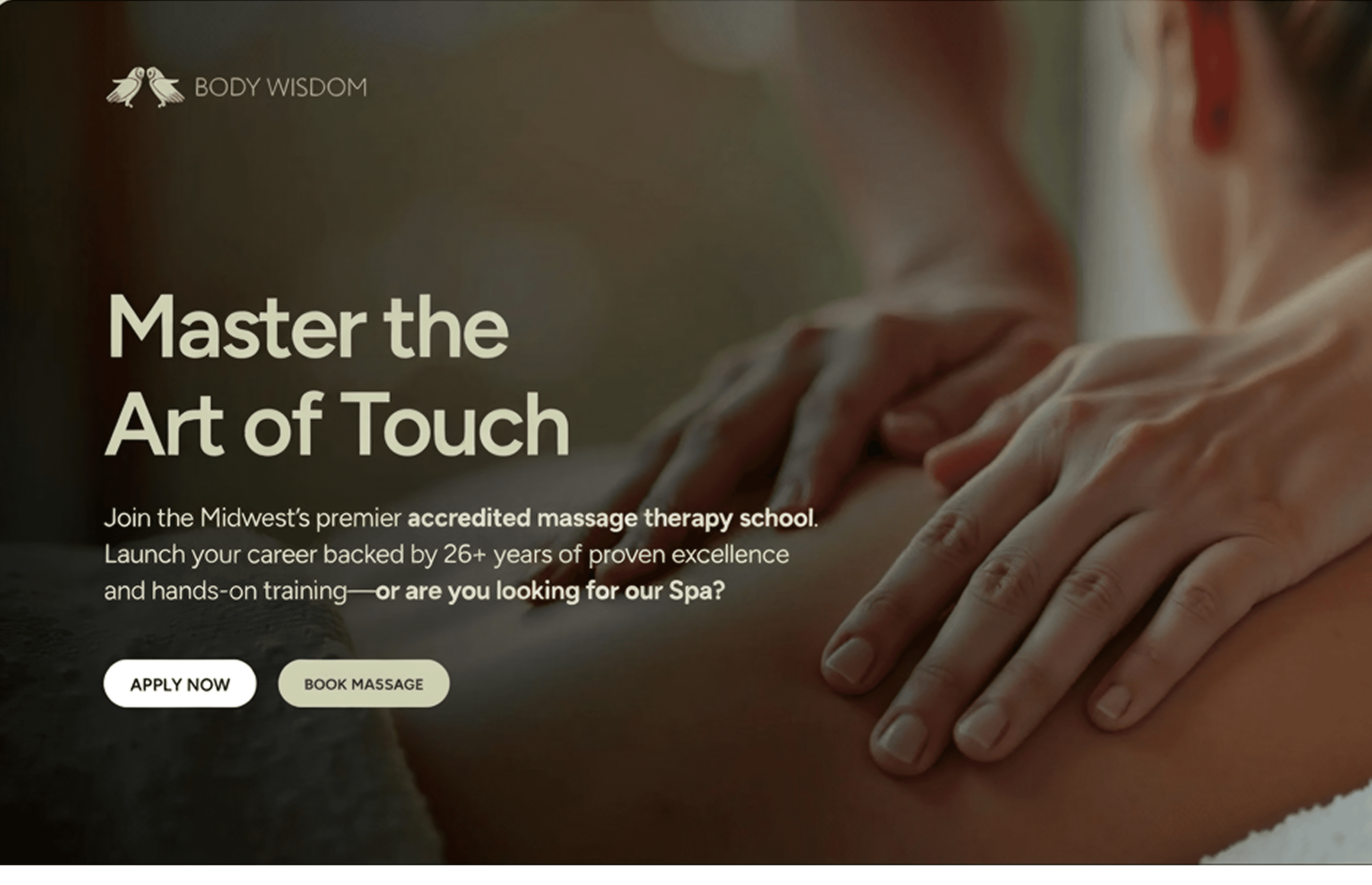 Body Wisdom Massage Therapy School — practitioner in Urbandale, IA