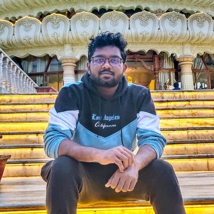 Portrait of portfolio creator – front view