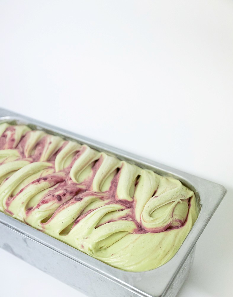 Glace Pistaches Framboises