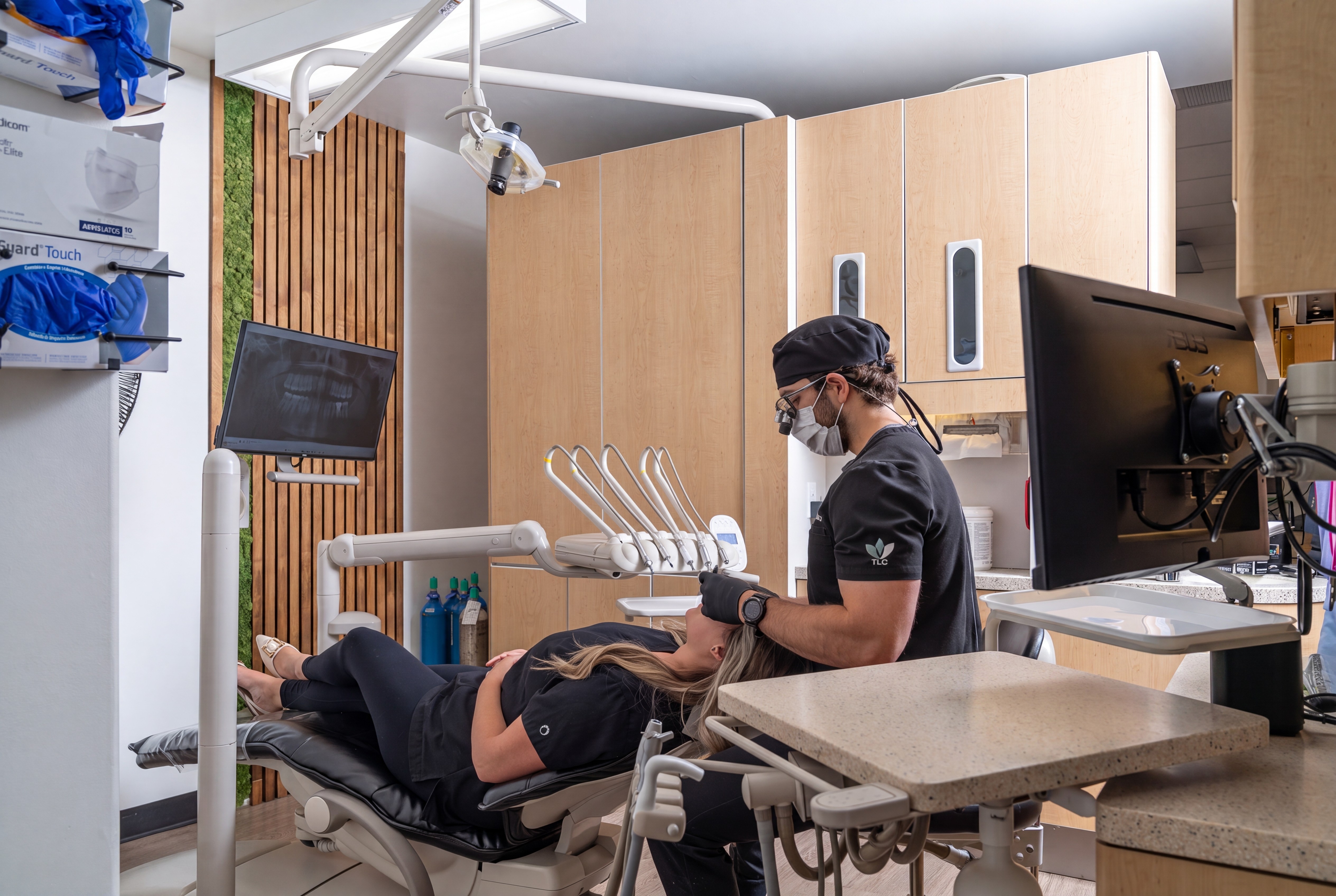 An emergency dental appointment room ready outside normal hours