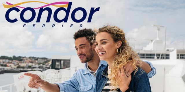 All year round savings with Condor Ferries