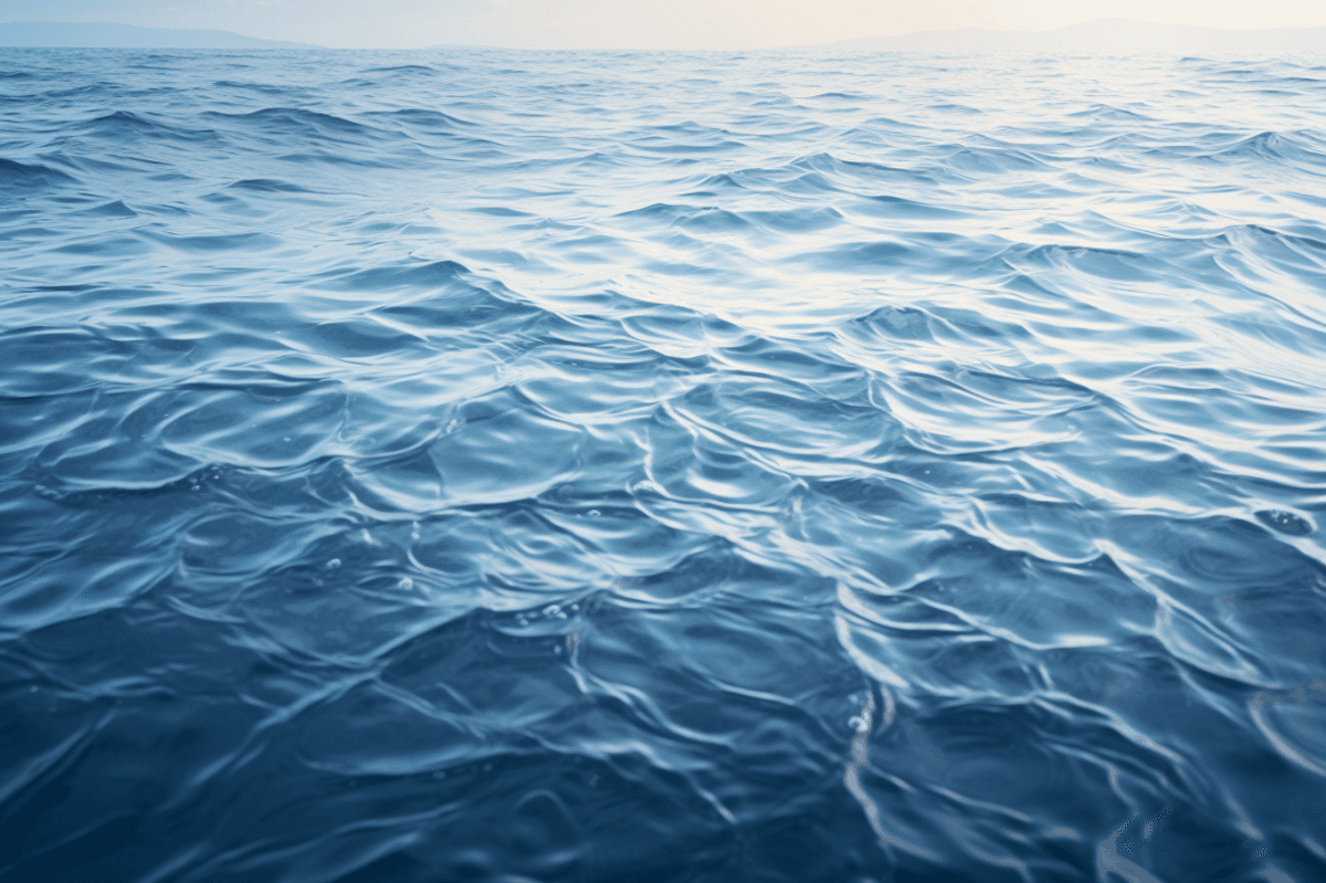 Close-up of a scientist holding a tray of petri dishes with purple cultures, wearing gloves and safety gear.