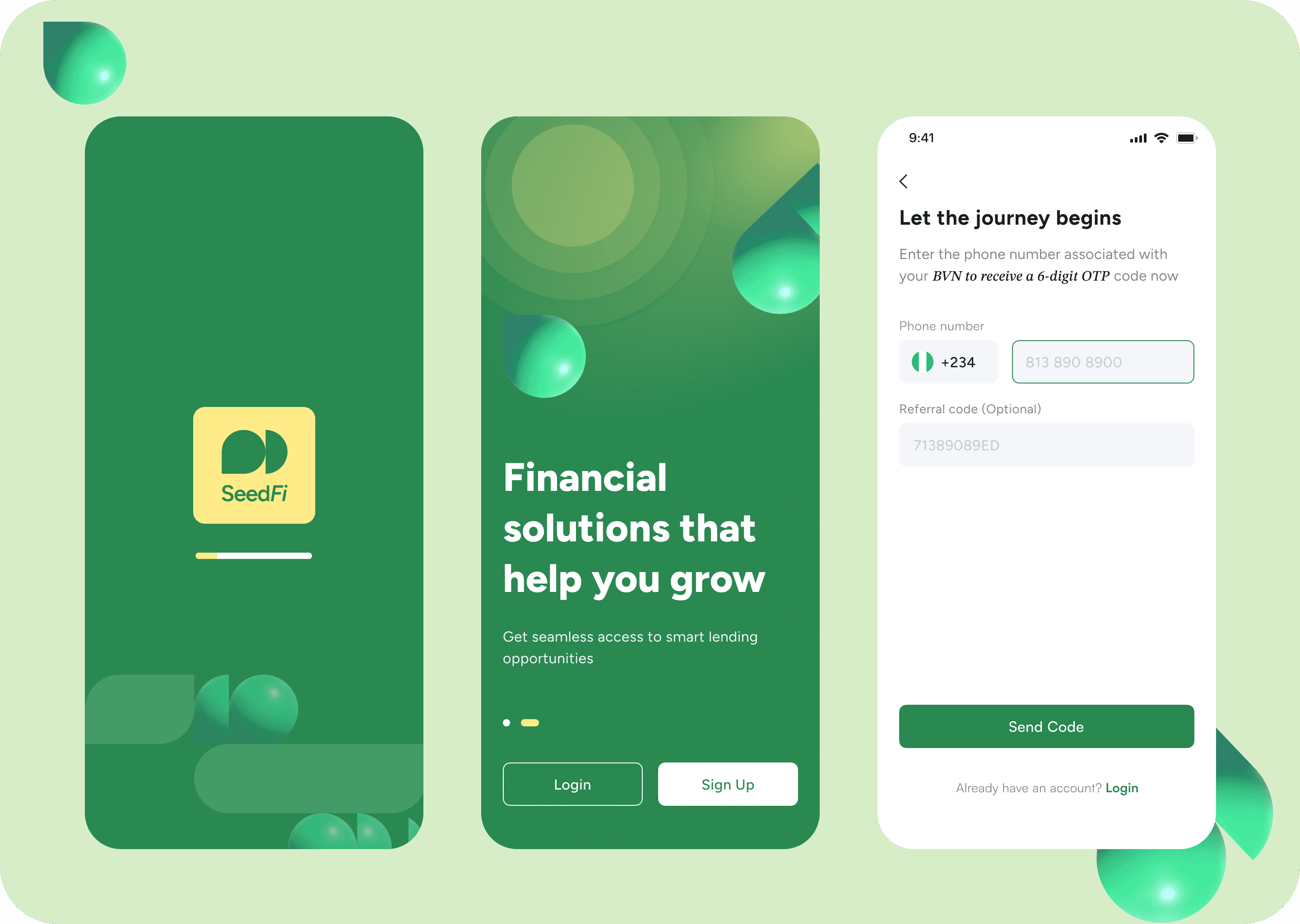 SeedFi Mobile App