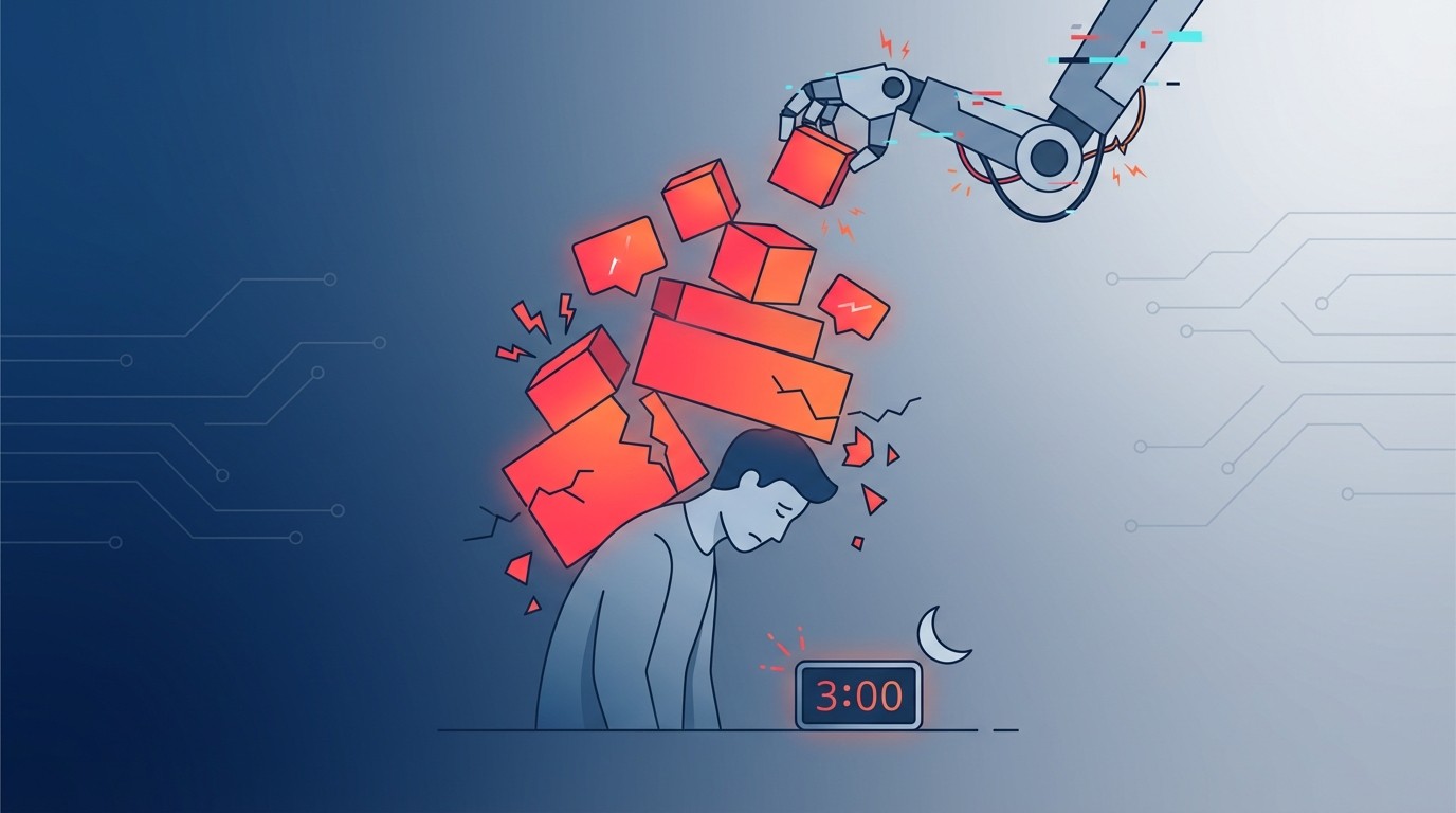 The human stakes of getting automation wrong concept illustration - RadMedia