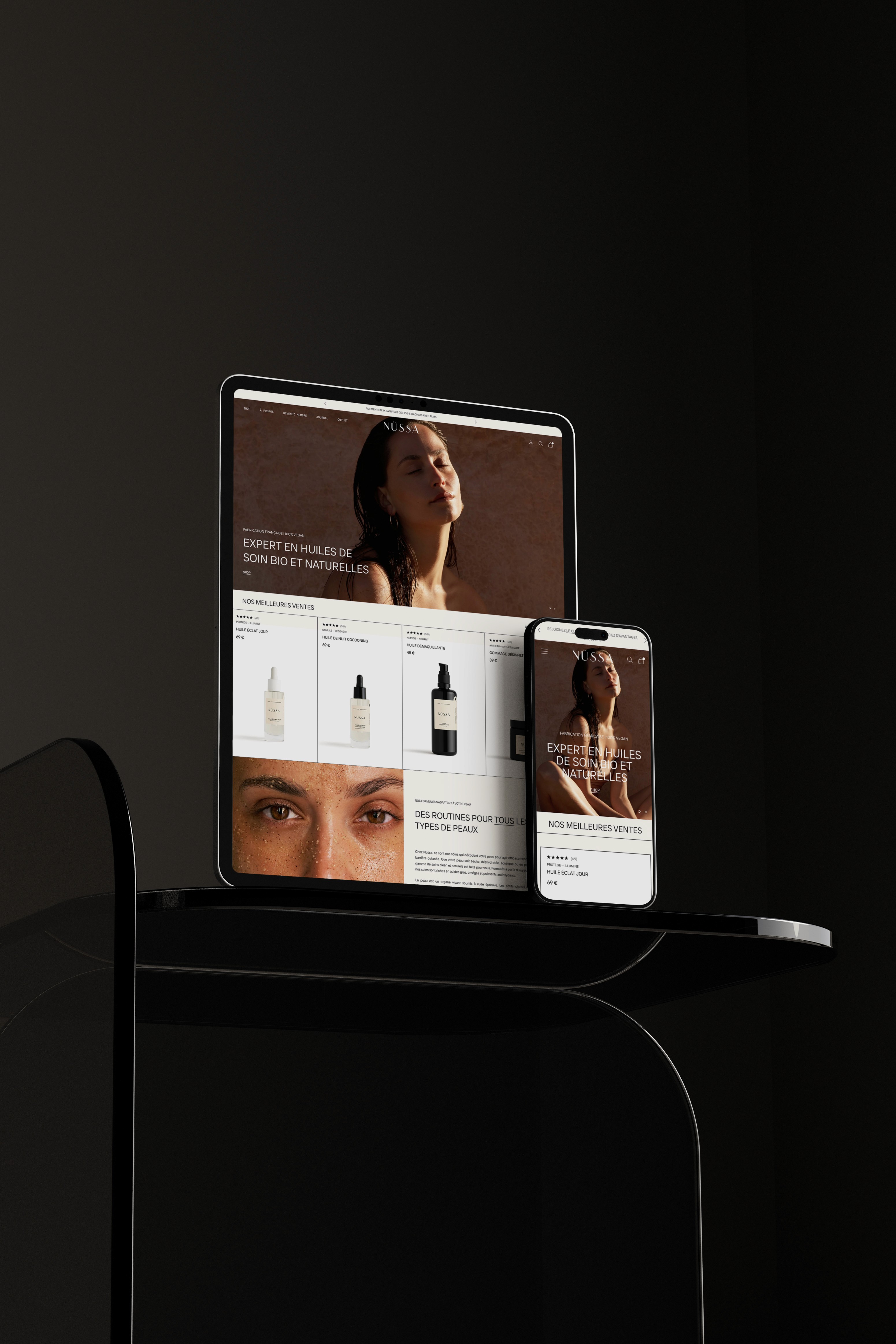 packaging produit marque de cosmetique bio et made in france
