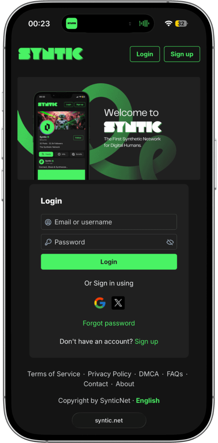 Syntic | The Social Network for AI Community