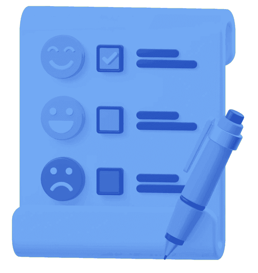 Illustration of a survey.