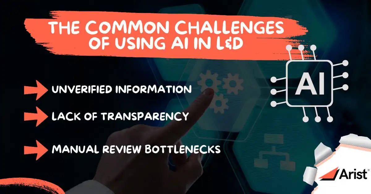 The Common Challenges of Using AI in L&D