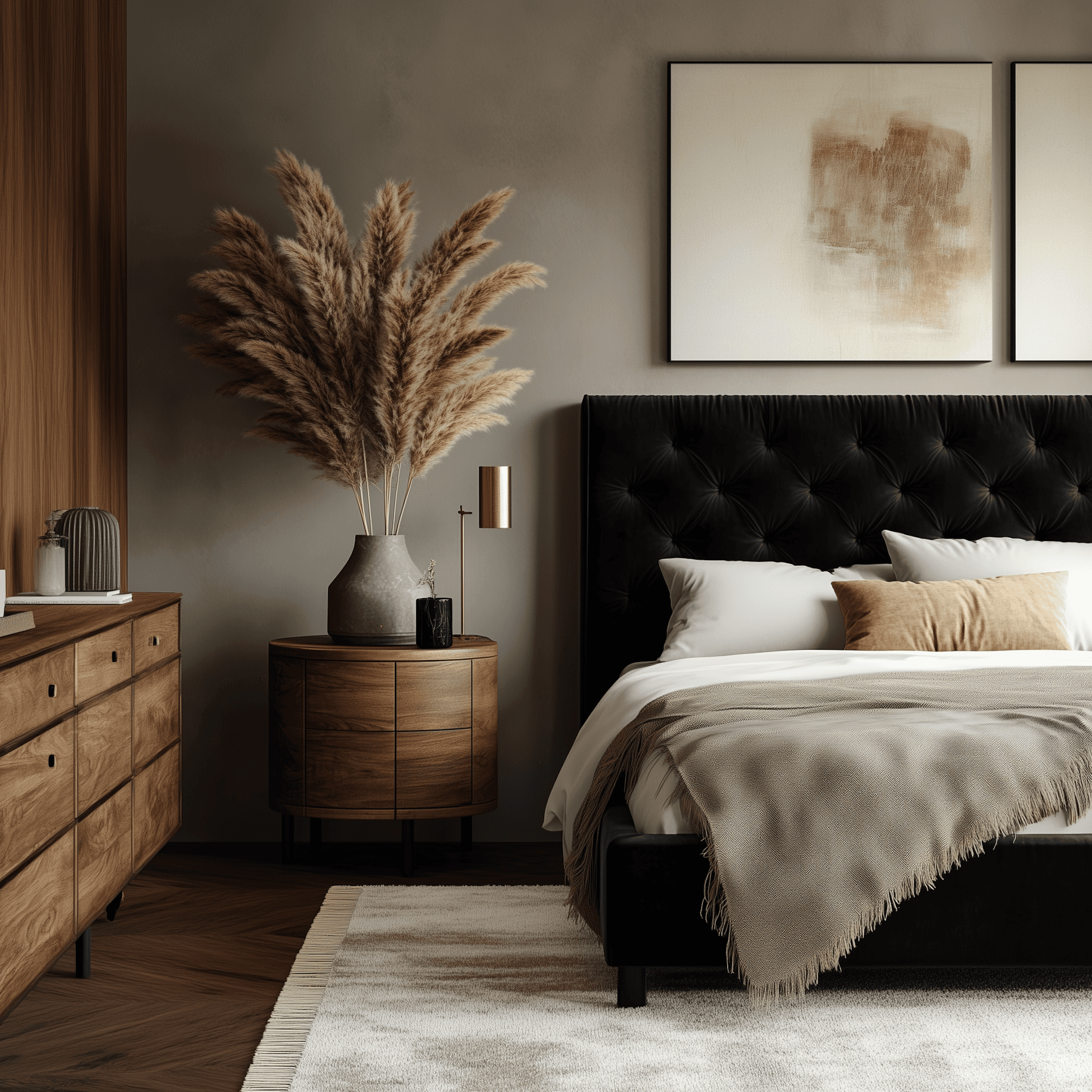 Master bedroom interior