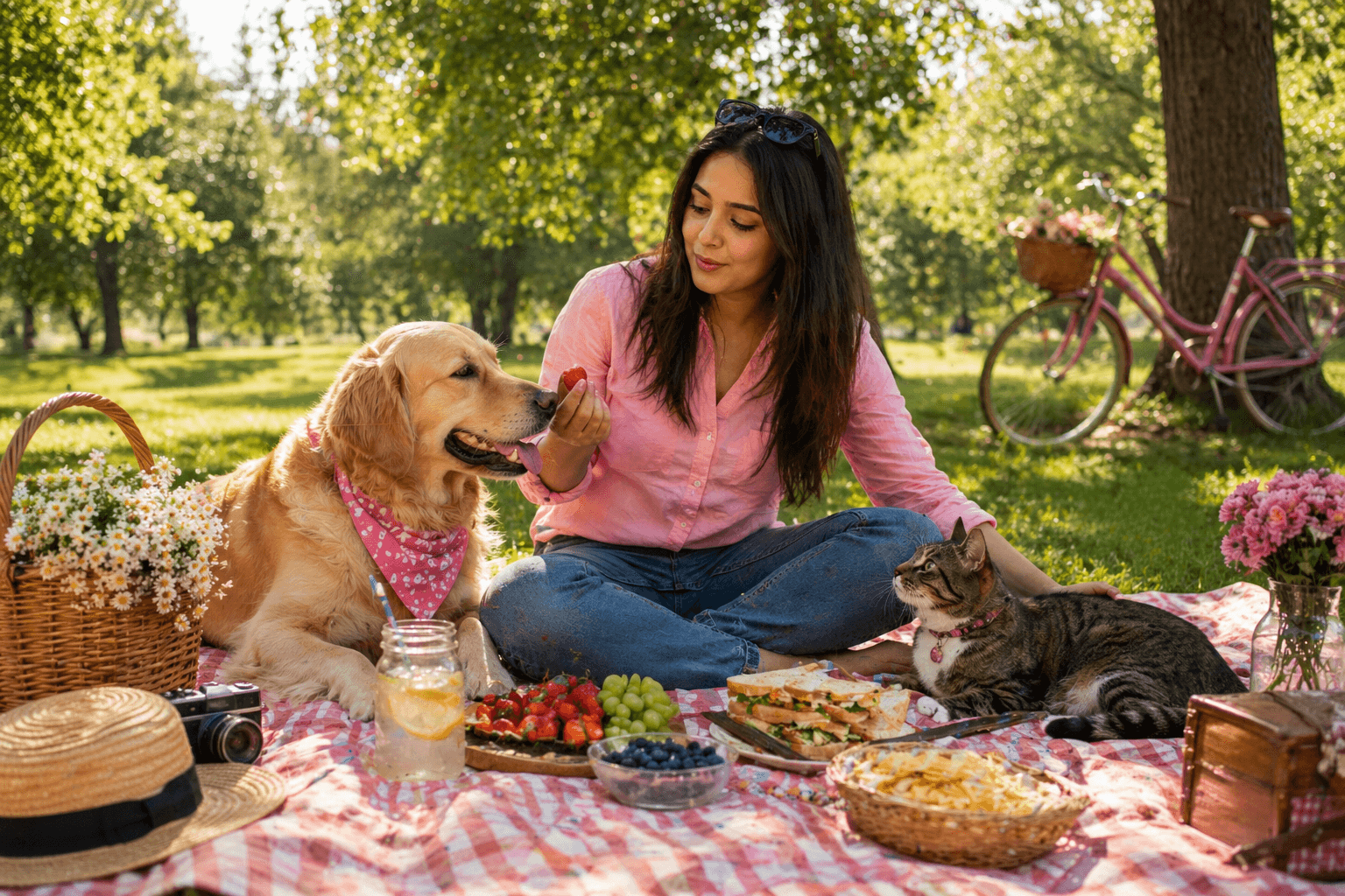 kids lying on a glass land and smiling