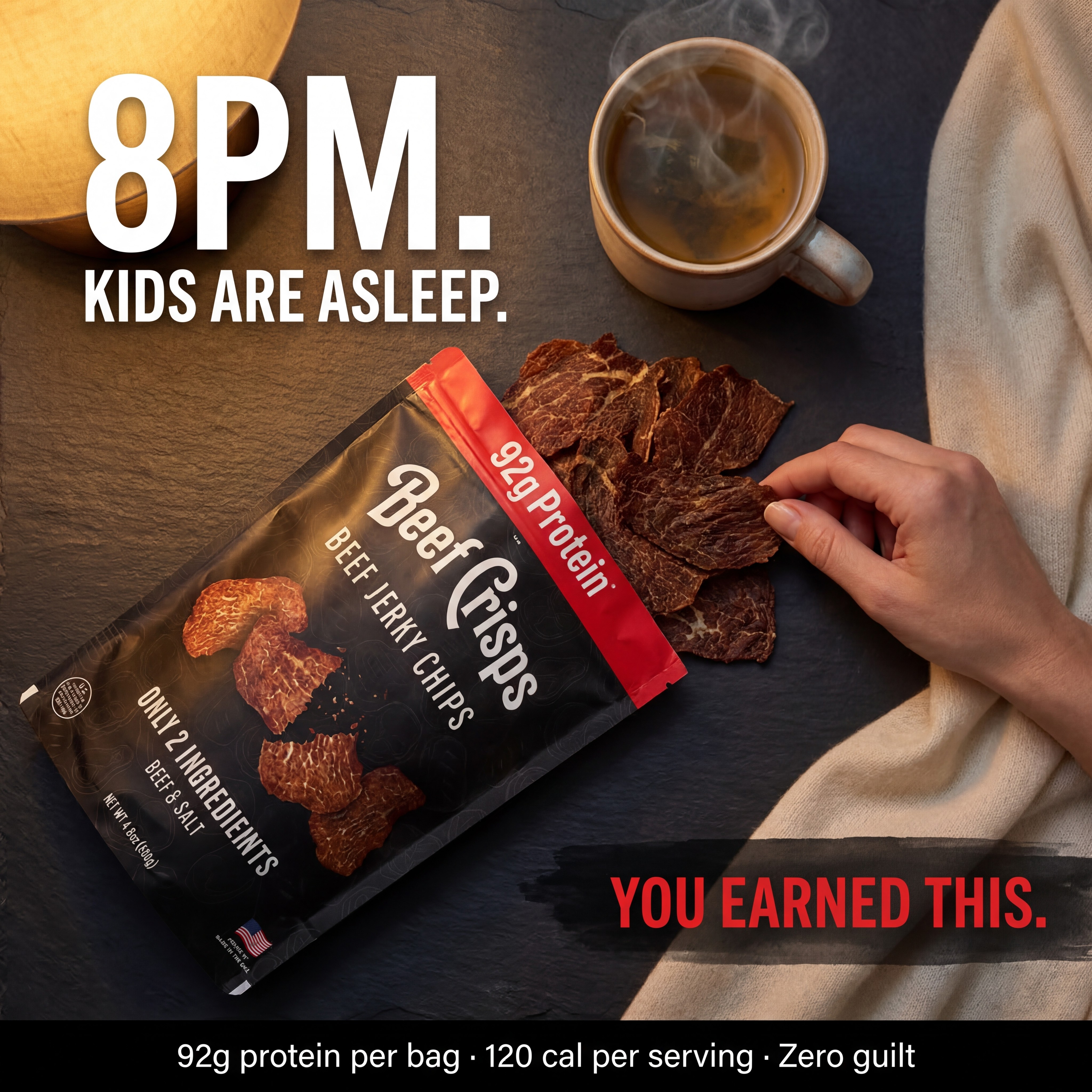 "The 8PM Bag" — You Earned This