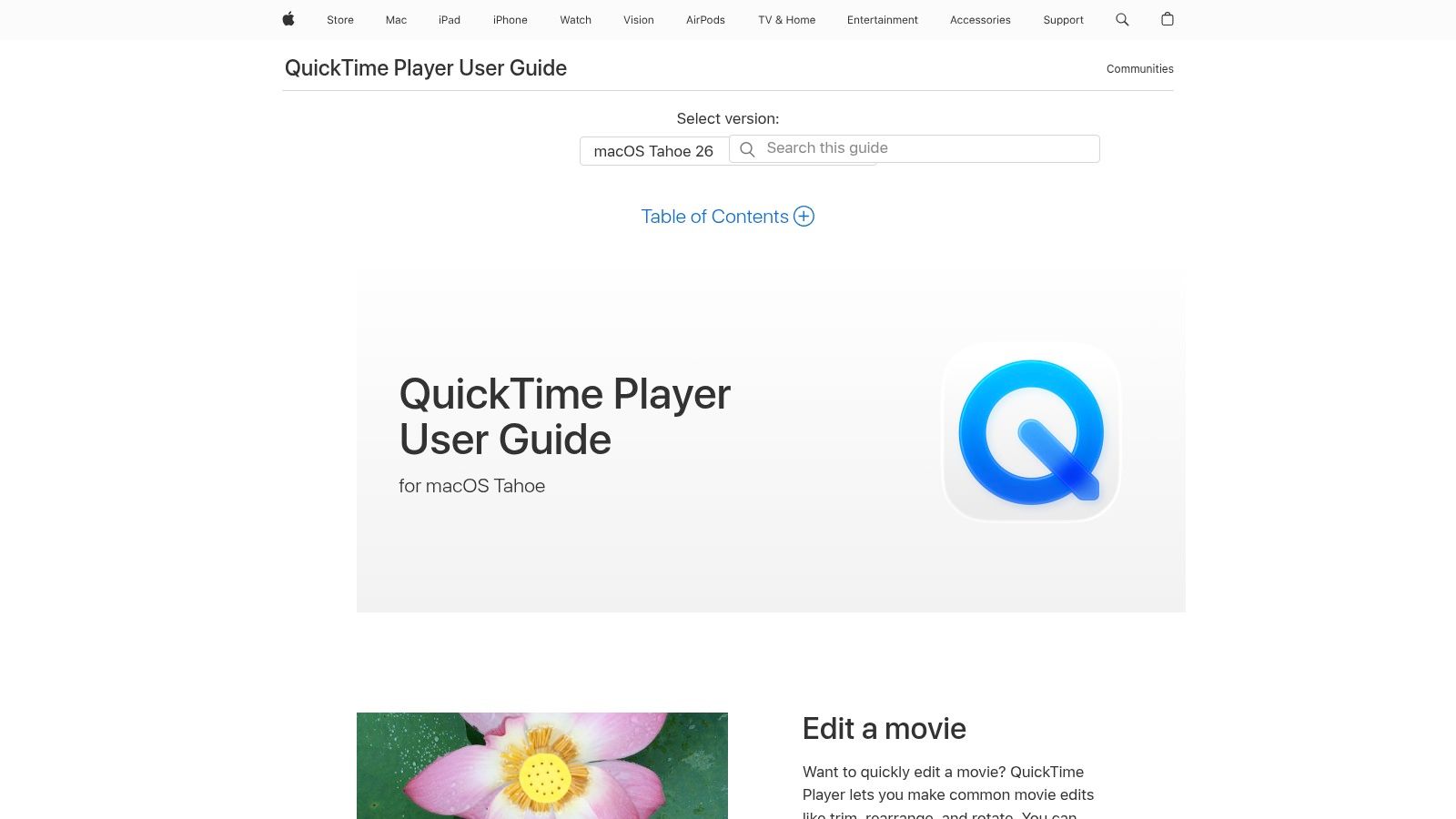Apple QuickTime Player