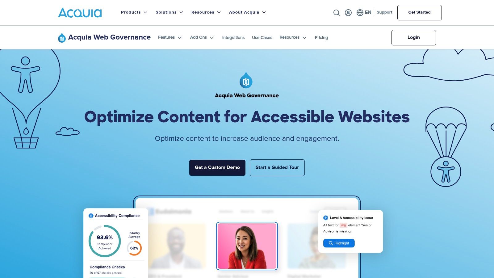 Monsido (Acquia Web Governance)