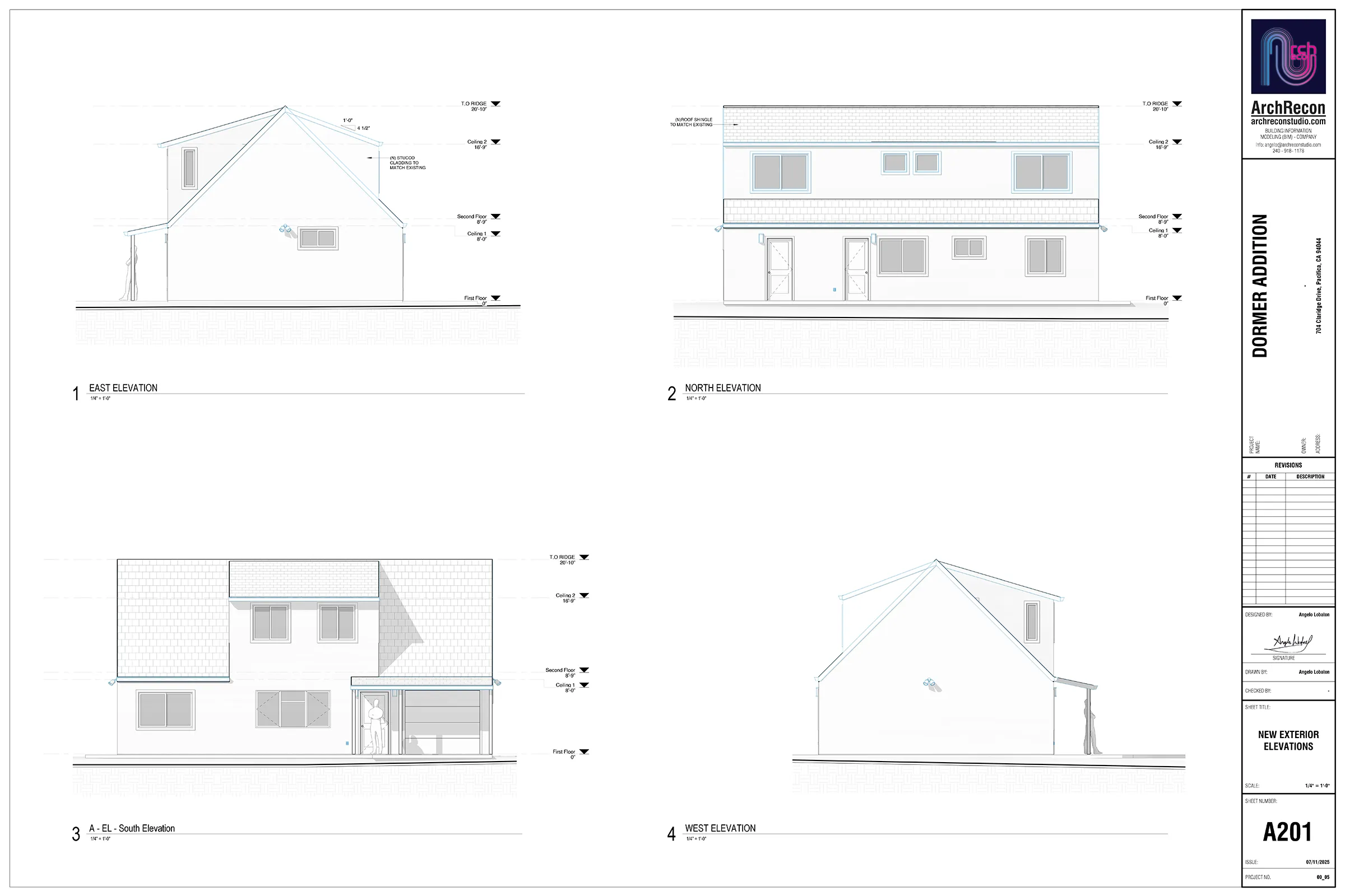 Claridge Drive Drafting Set 04