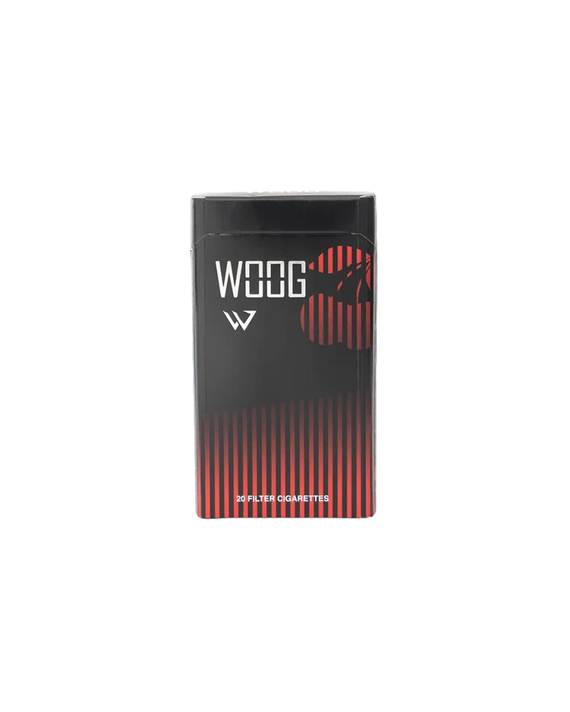 Woog Cherry cigarette pack.