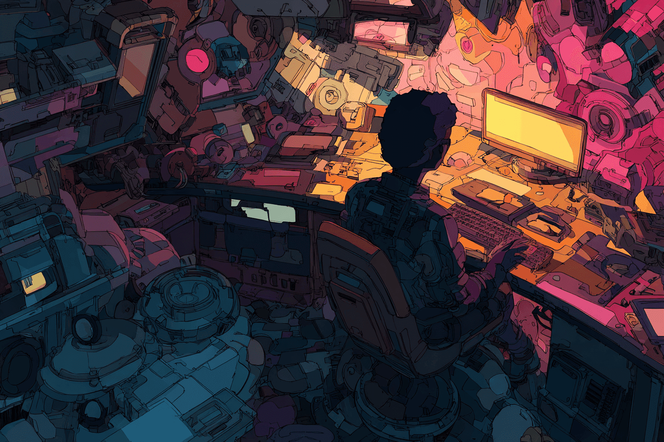 Human girl transforms into an AI girl by Kristian Gabriel