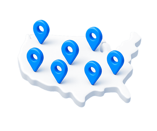 National coverage map