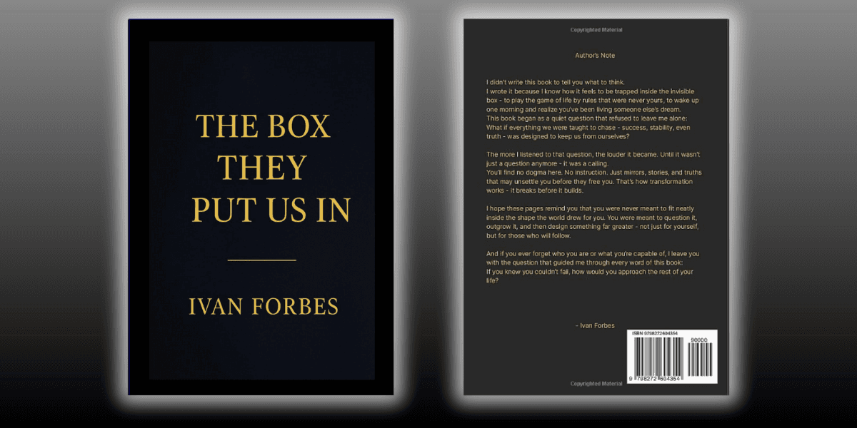 Ivan Forbes’ The Box They Put Us In explores universal themes of breaking free from societal expectations and self-discovery.