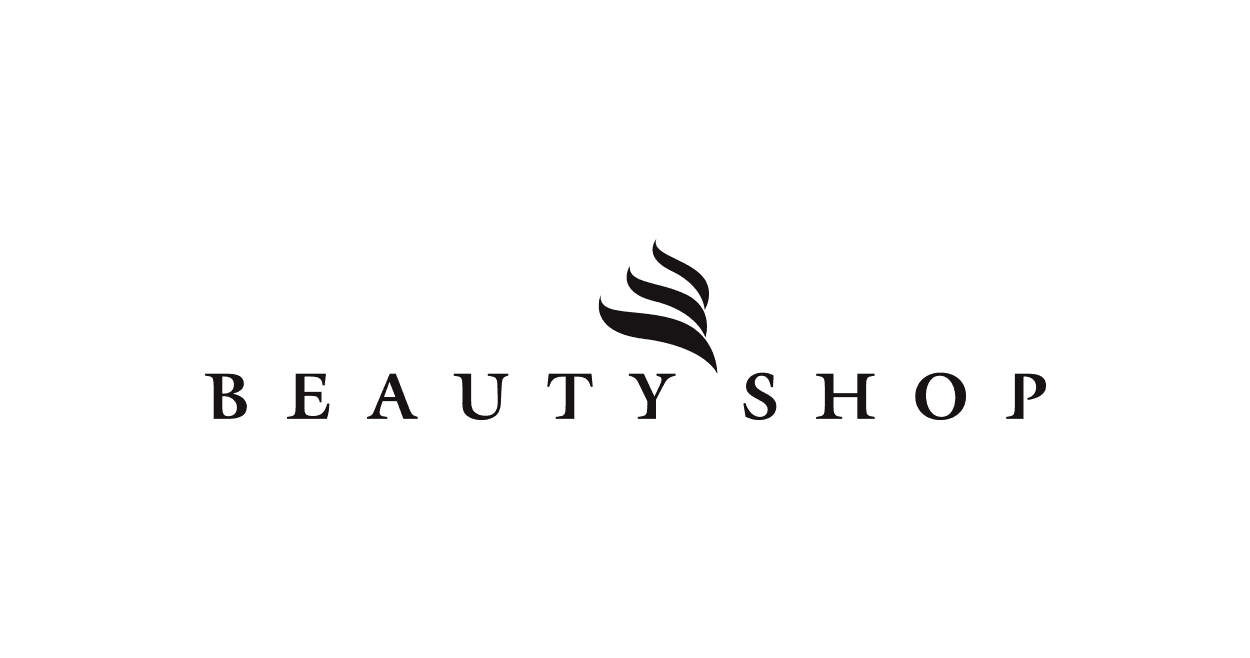 Beauty shop logo identité
