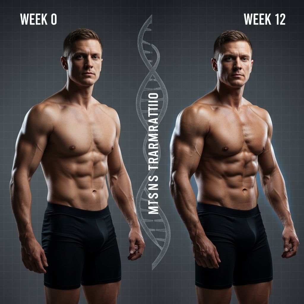 Muscle growth benefits from 5 day training split schedule