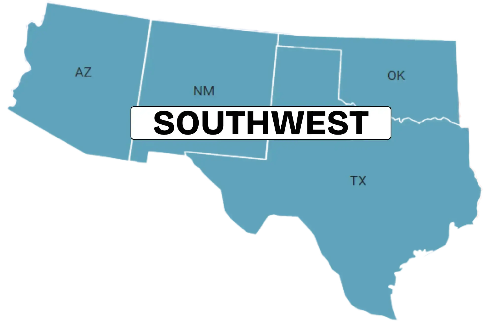 Top Citations Sites SouthWest Region US State