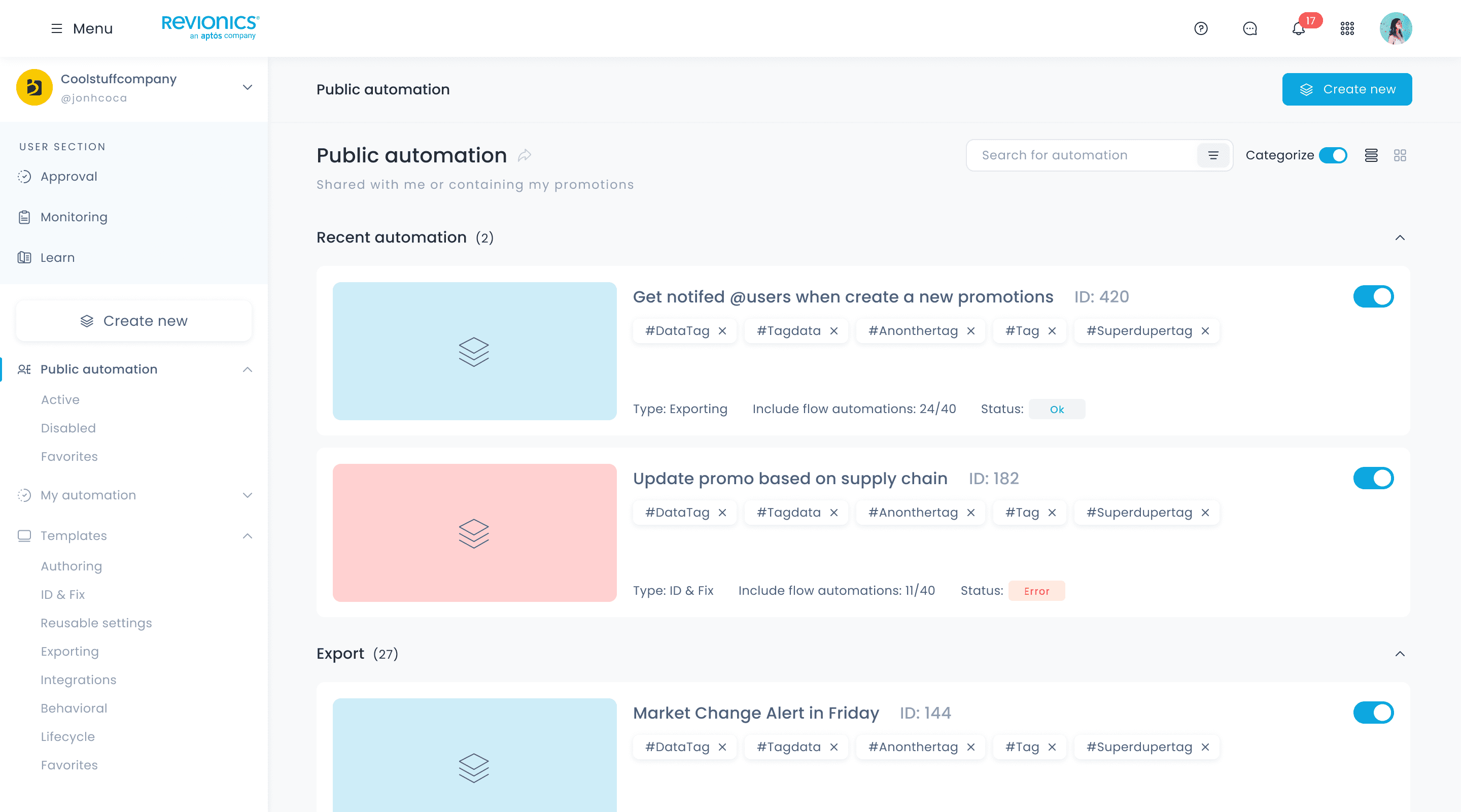 visual workflow builder for retail pricing