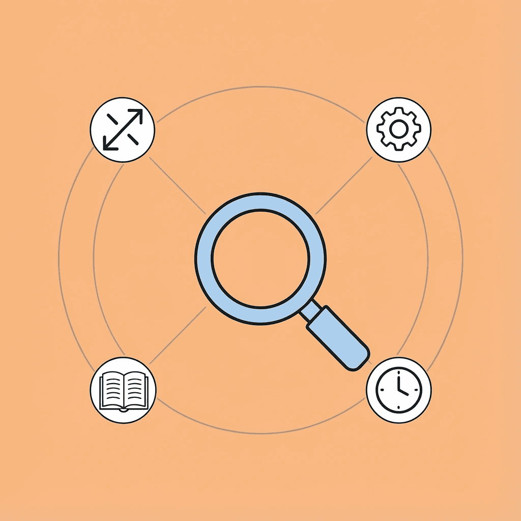 Central SEO agency hub connected to four major search and AI platforms - SEO Agency Leeds