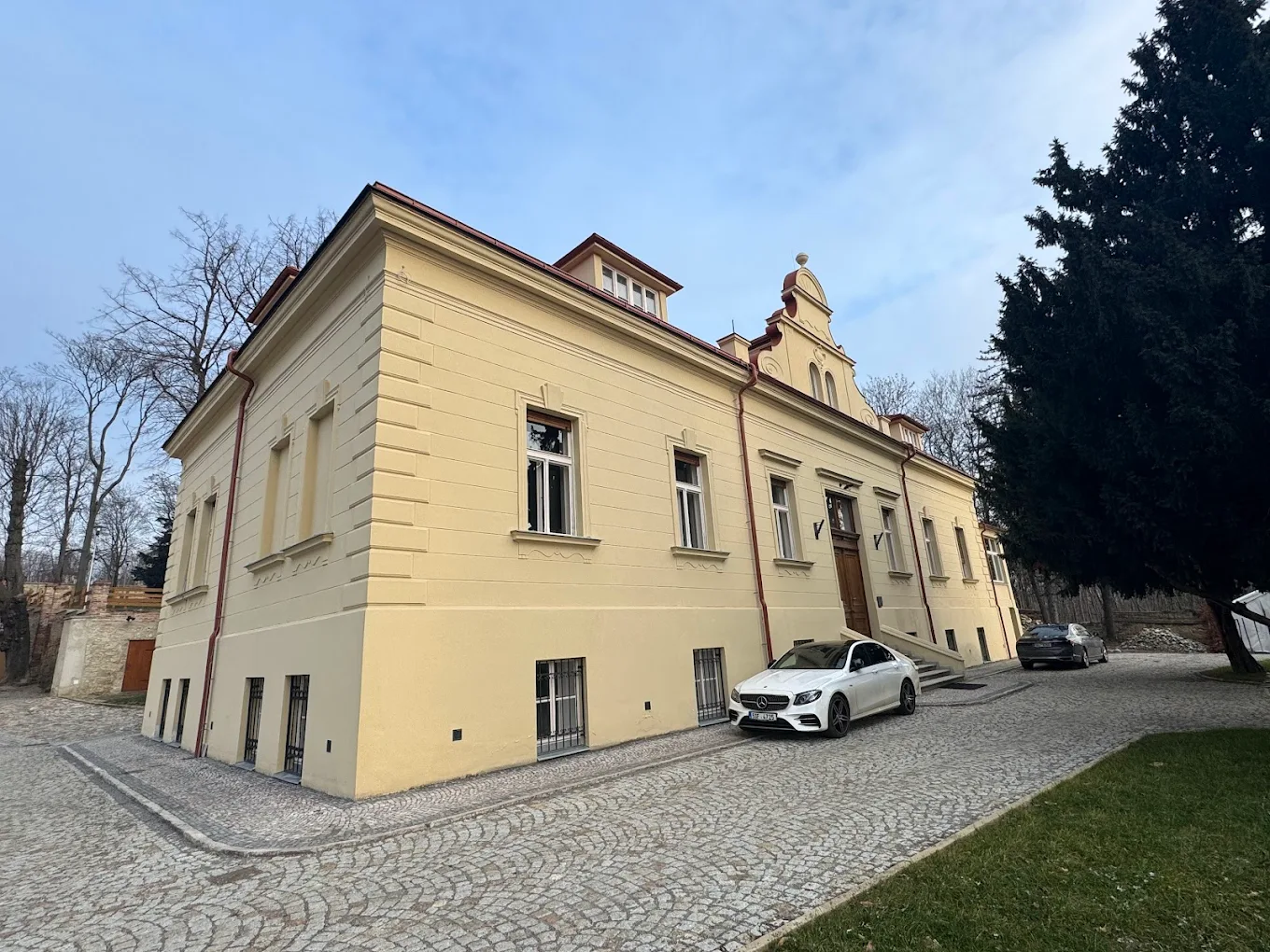 outside of an apartment