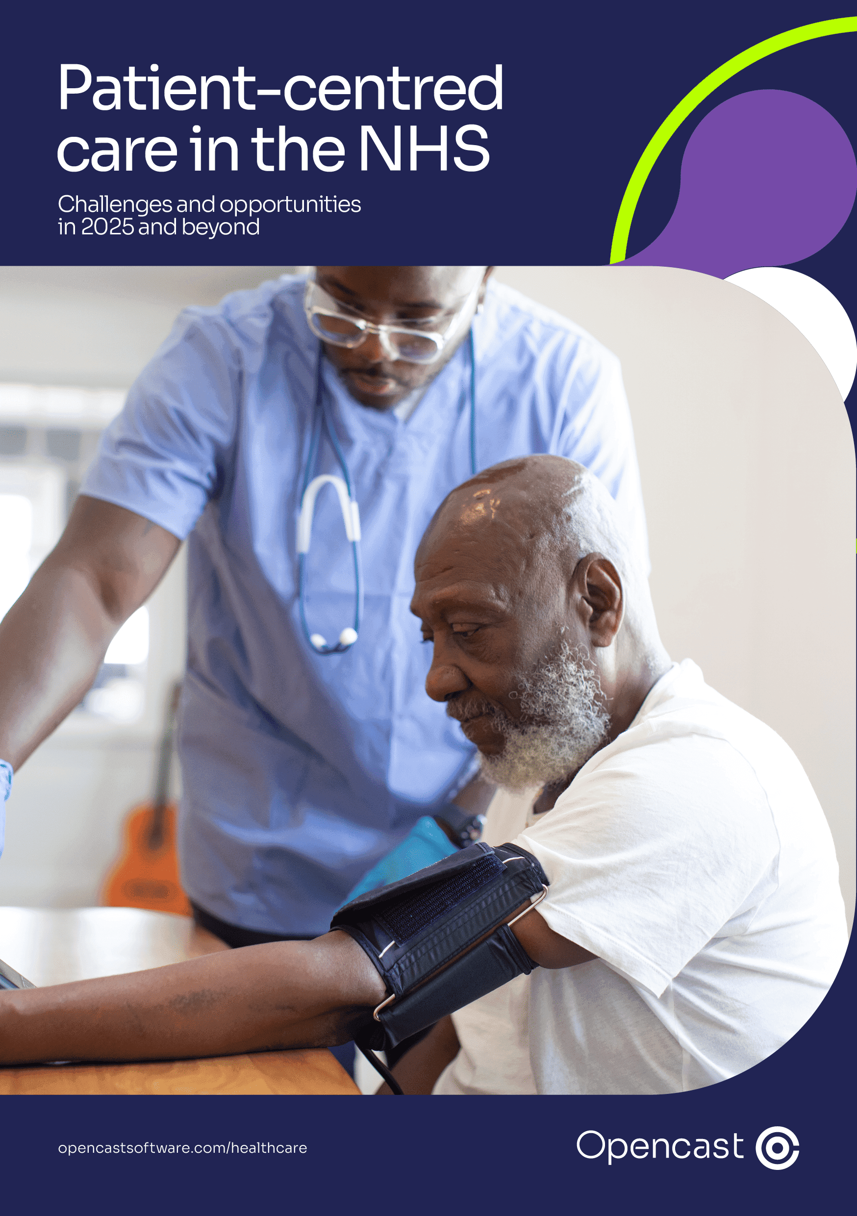 Cover of the patient centred cae publication