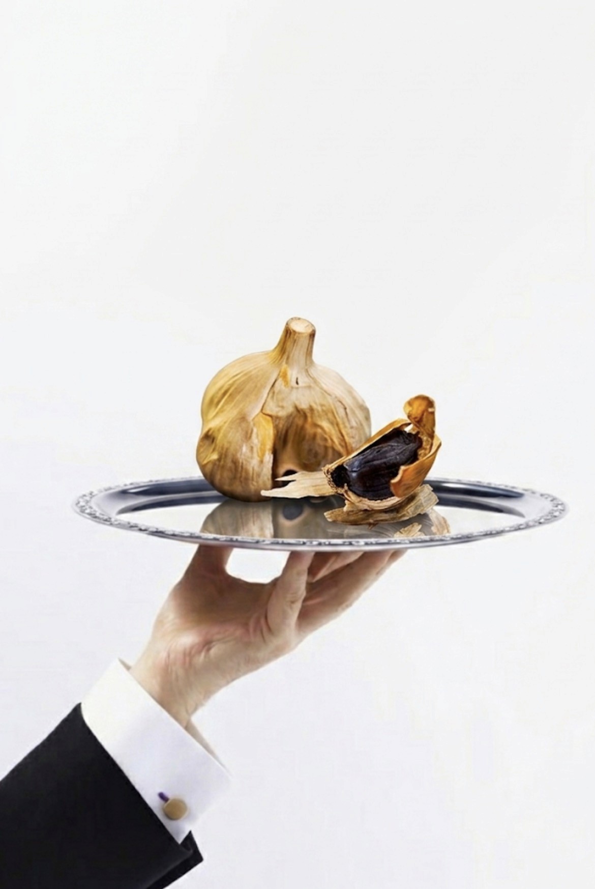 A black female model