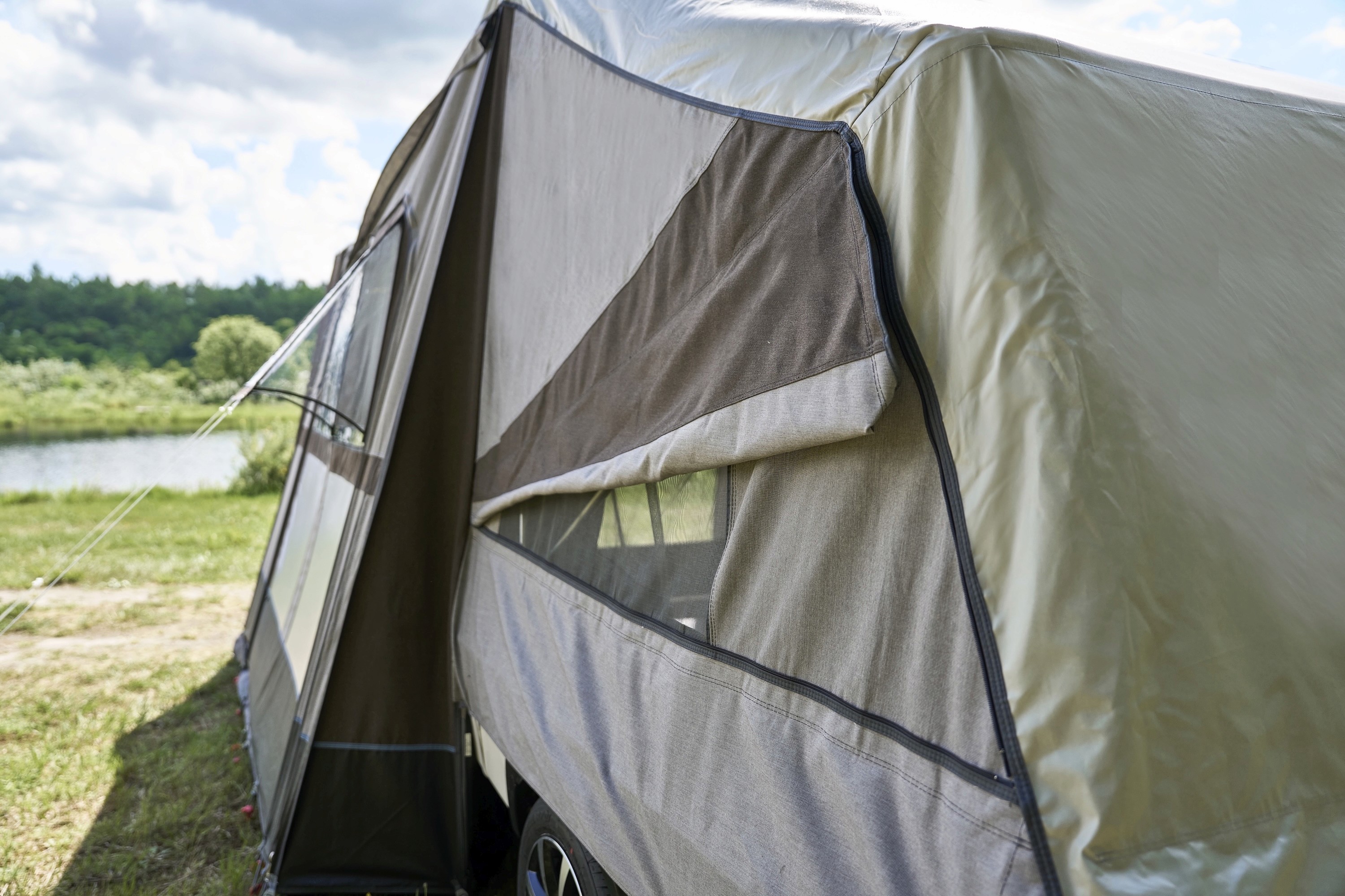 Camp-let Earth canvas