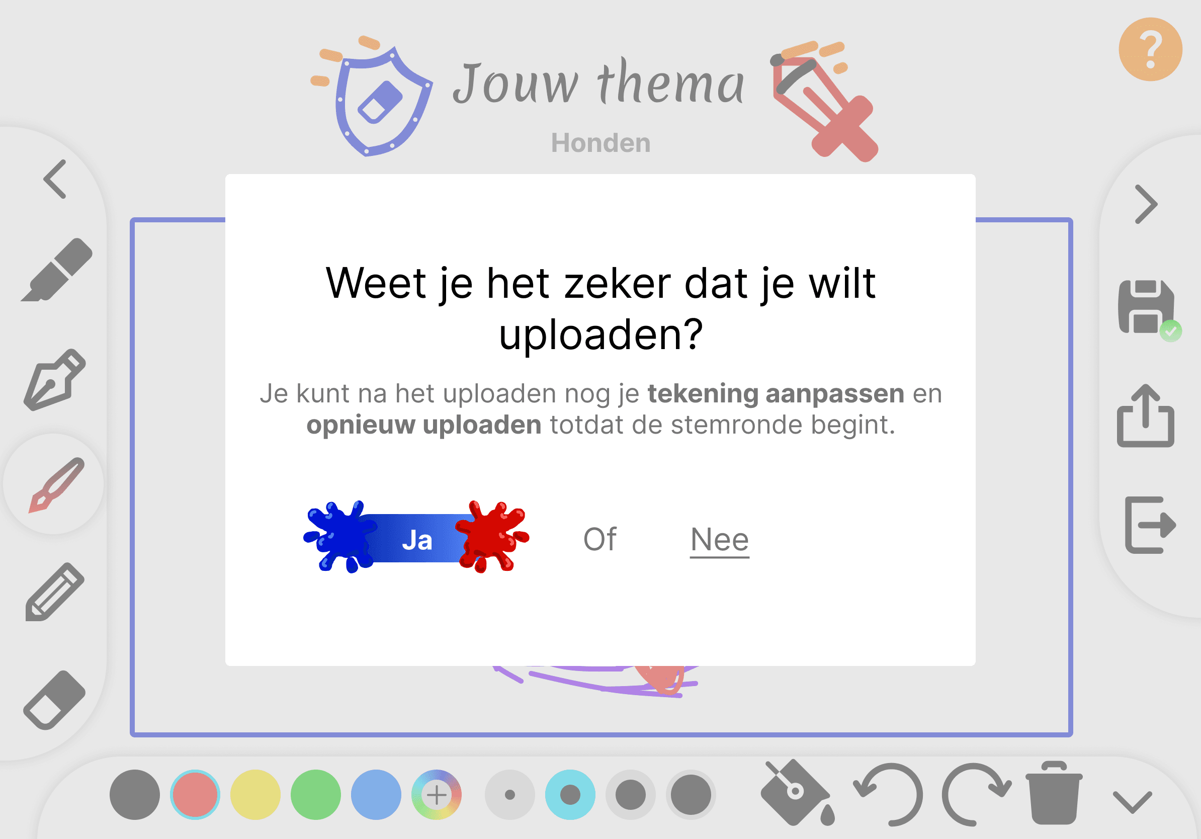 Do you want to upload the drawing?
